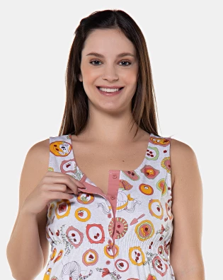 Camisola gestante regata 