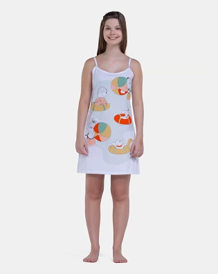 Camisola Feminina Alça Fina Estampada Sonhart