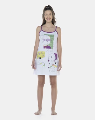 Camisola Feminina Adulto Alça