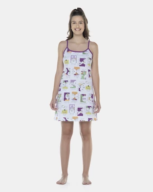 Camisola Feminina Adulto Alça