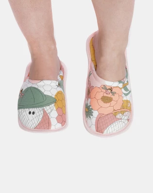 Pantufa Feminino Adulto Fechada
