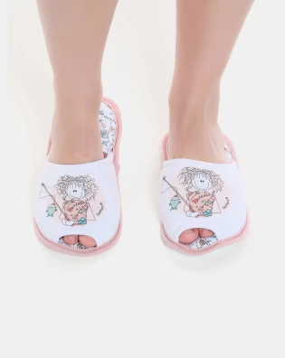 Pantufa Feminino Adulto Com Abertura