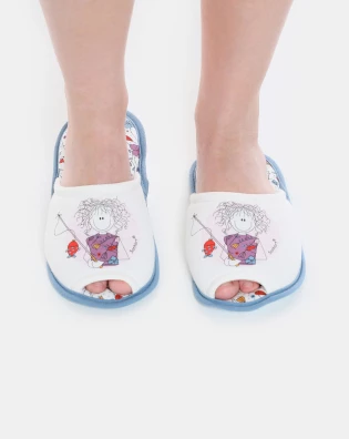 Pantufa Feminino Adulto Com Abertura
