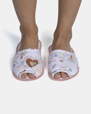 Pantufa Feminina Adulto Com Abertura