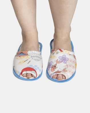 Pantufa Feminina Adulto Com Abertura