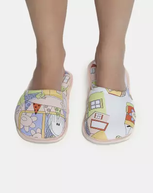 Pantufa Feminina Adulto Fechada 