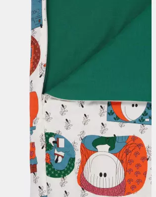 Saco de dormir feminino adulto estampado