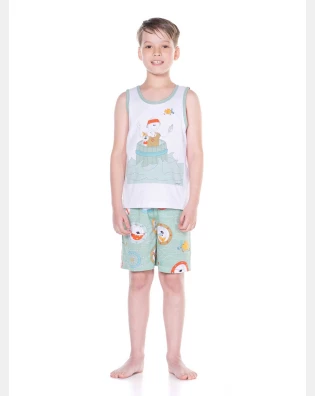 PIJAMA REGATA E BERMUDA