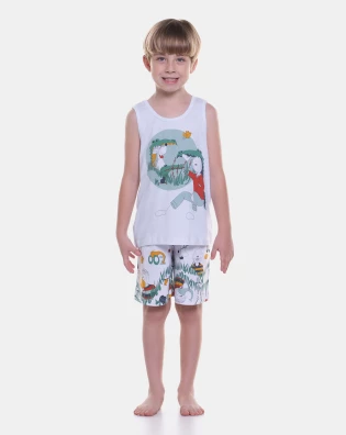 Pijama regata e bermuda     