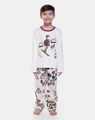Pijama Manga Longa e Calça