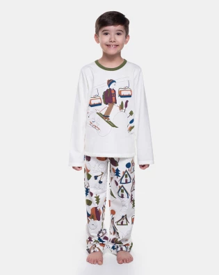 Pijama Manga Longa e Calça