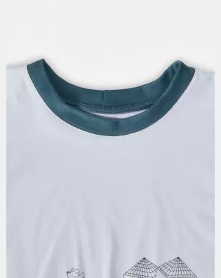 Pijama Masculino Kids Manga Longa e Calça