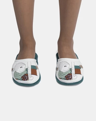 Pantufa Masculina Kids Fechada Estampa Local
