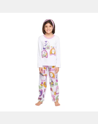 Pijama manga longa e calça