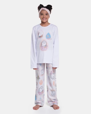 Pijama Manga Longa e Calça