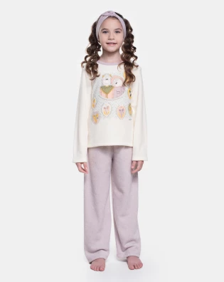 Pijama Manga Longa e Calça