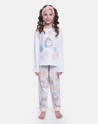 Pijama Manga Longa e Calça