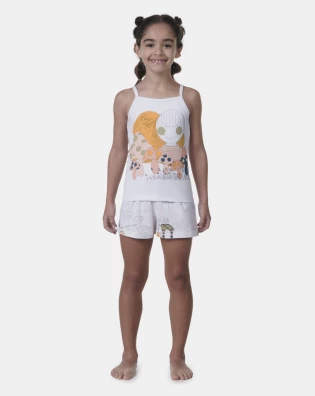 Pijama alça e short    