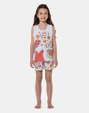 Pijama regata e short   