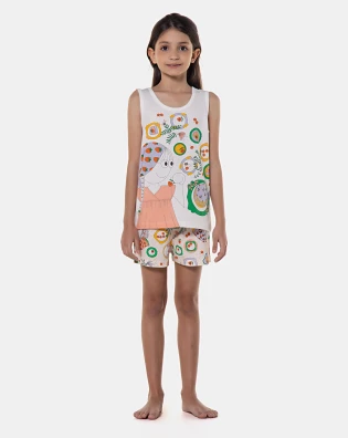 Pijama regata e short     