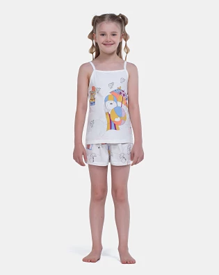 Pijama Alça e Short