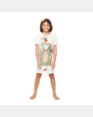 Camisão manga curta                  