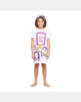 Camisão manga curta                   