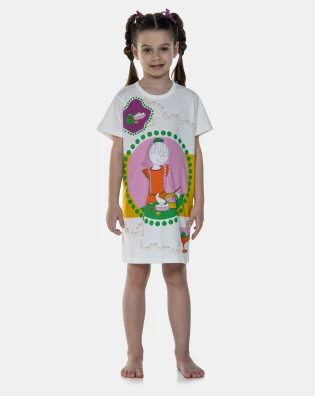 Camisão manga curta