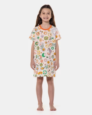 Camisão manga curta 