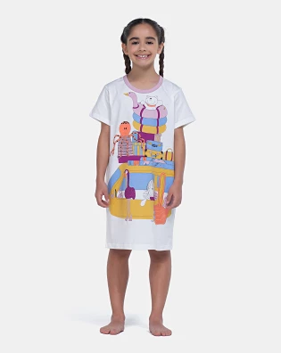 Camisão Manga Curta