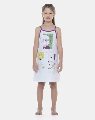 Camisola Feminina Kids Alça