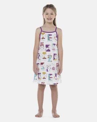 Camisola Feminina Kids Alça