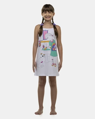 Camisola Feminina Kids Alça