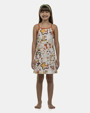 Camisola Feminina Kids Alça