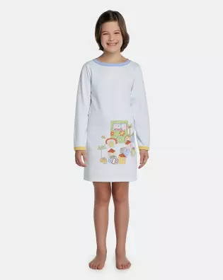 Camisola Feminina Kids Manga Longa Peluciado