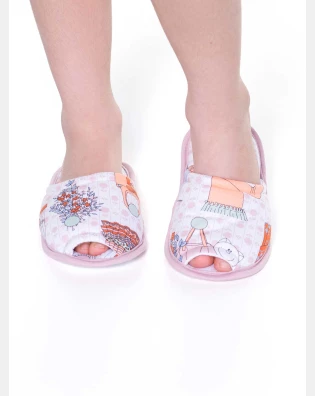 PANTUFA COM ABERTURA INFANTIL - 5 A 12 ANOS
