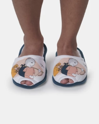 Pantufa com abertura infantil - 5 a 12 anos