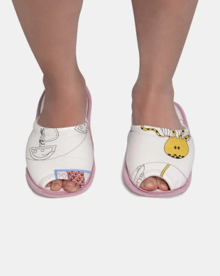 Pantufa Com Abertura