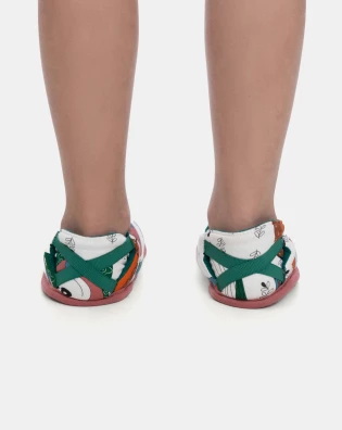 Pantufa Fechada Feminina Infantil Estampada
