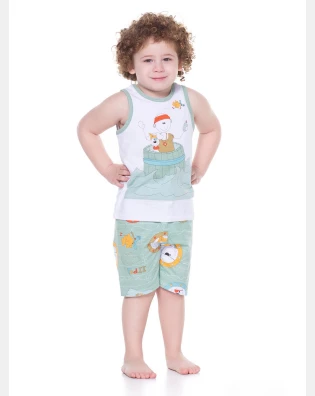 PIJAMA REGATA E BERMUDA