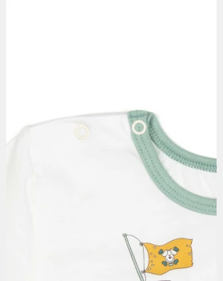 Conjunto Masculino Baby Manga Curta e Bermuda