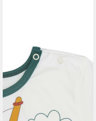 Pijama manga curta e calça