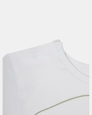 Pijama Infantil masculino Manga Curta e Bermuda