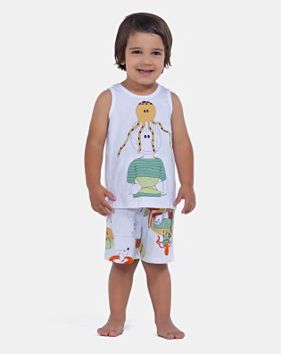 Pijama Regata e Bermuda