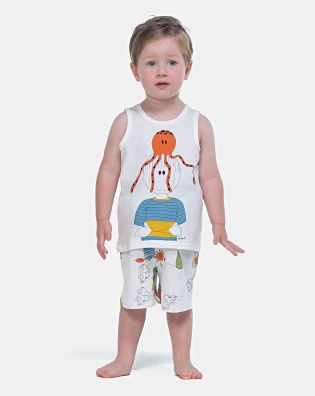 Pijama Regata e Bermuda