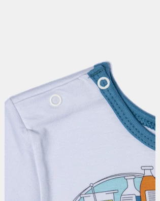 Pijama Masculino Baby Manga Longa e Calça