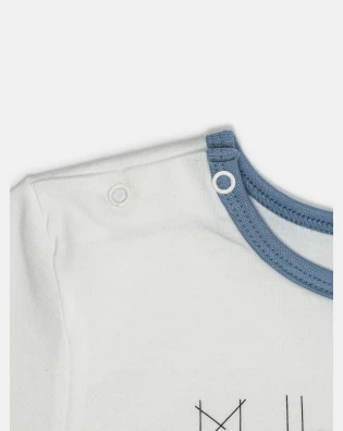 Pijama Masculino Baby Manga Curta e Bermuda
