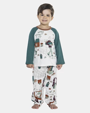 Pijama Masculino Baby Manga Longa e Calça