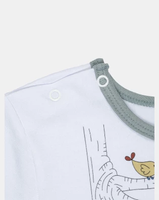 Pijama Masculino Baby Manga Longa e Calça Moletinho
