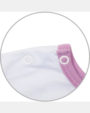 Conjunto Feminino Baby Manga Curta e Short
